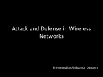 Wireless Network Security