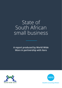 State of South African small business