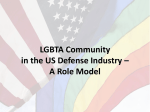 The LGBT Community in the U.S. Defense and Government Sector