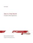 Data in a PaaS World: A Guide for New Applications