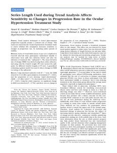 Series Length Used during Trend Analysis Affects Sensitivity to