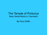 The Temple of Portunus Near Santa Maria in Cosmedin