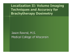 Localization II: Volume Imaging Techniques and Accuracy for