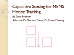 Capacitive Sensing for MEMS Motion Tracking