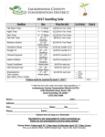 2017 Seedling Sale Order Form - Lackawanna County Conservation