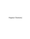 organic chemistry - Mr. Walsh`s AP Chemistry