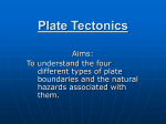 Plate Tectonics