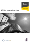 Writing a marketing plan - Enterprise Academy for Students