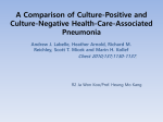 A Comparison of Culture-Positive and Culture-Negative Health