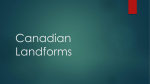 Canadian Landforms
