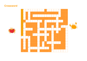 Crossword - Cancer Research UK