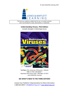 Understanding Viruses, Third Edition SEE WHAT`S NEW TO THE