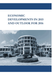 ECONOMIC DEVELOPMENTS IN 2015 AND OUTLOOK FOR 2016