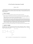 A crosstalk mini-tutorial - UCSD VLSI CAD Laboratory