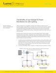The Benefits of Low-Voltage DC Power Distribution for LED Lighting