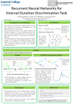 Recurrent Neural Networks for Interval Duration Discrimination Task