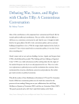Debating War, States, and Rights with Charles Tilly: A Contentious