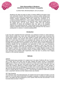 Brain Abnormalities in Murderers