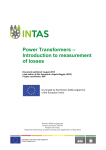 Power Transformers – Introduction to measurement of losses