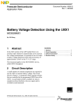 Battery Voltage Detection Using the i.MX