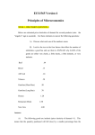 ECO/365 Version 4 Principles of Microeconomics WEEK 1