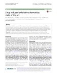 Drug induced exfoliative dermatitis: state of the art | SpringerLink