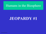 Human Impact Jeopardy #2