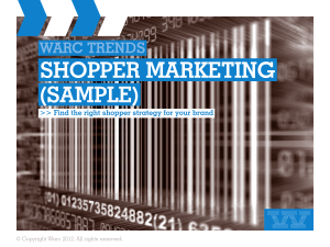 shopper marketing (sample)