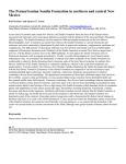 The Pennsylvanian Sandia Formation in northern and central New