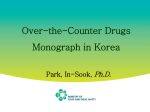 OTC Drugs Monograph - Thai Self Medication Industry Association