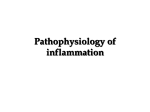 Pathophysiology of inflammation