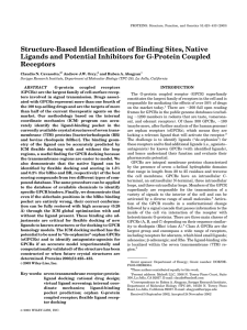 Structure-Based Identification of Binding Sites, Native Ligands and