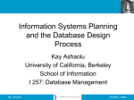 Database Design - Courses - University of California, Berkeley
