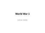 World War 1