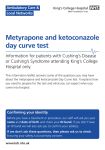 Metyrapone and ketoconazole day curve test