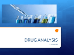 drug analysis - WordPress.com
