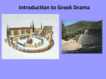 Introduction to Greek Drama PowerPoint Notes