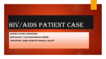 hiv/aids patient case