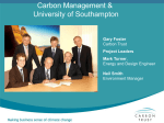 Carbon Management - Sustainability Exchange