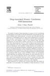 Drug-Associated Disease: Cytochrome P450 Interactions