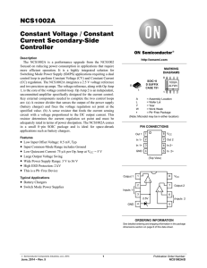 NCS1002A - Constant Voltage / Constant Current Secondary