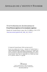 From Poisson algebras to Gerstenhaber algebras