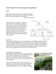 Solar Ponds For Heat Storage in Bioshelters