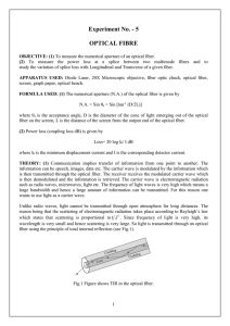 5. Optical fiber