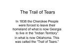 The Trail of Tears