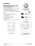 NLU1GT04 - Single Inverter, TTL Input