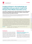 Imaging techniques in electrophysiology