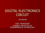DIGITAL ELECTRONICS CIRCUIT