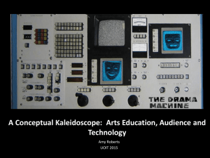 A Conceptual Kaleidoscope: Arts Education, Audience and