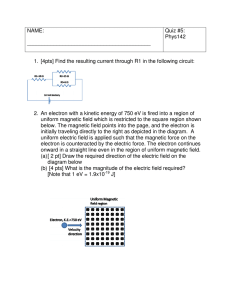 NAME: Quiz #5: Phys142 1. [4pts] Find the resulting current through